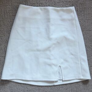Hello Molly White Mini Skirt
